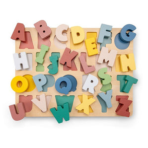 Houten alfabet puzzel - letters A t/m Z - Billimay