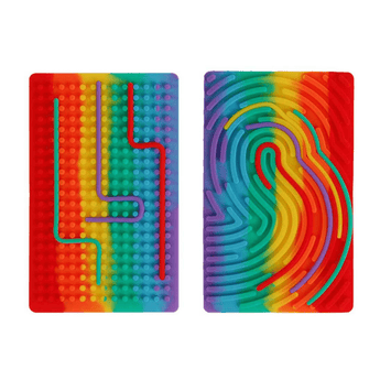 Regenboogpad - doolhof voor vingers - Billimay