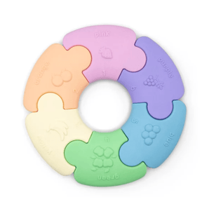 Puzzel wiel met kleuren - pastel - Billimay