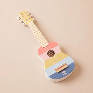 Pastel houten gitaar